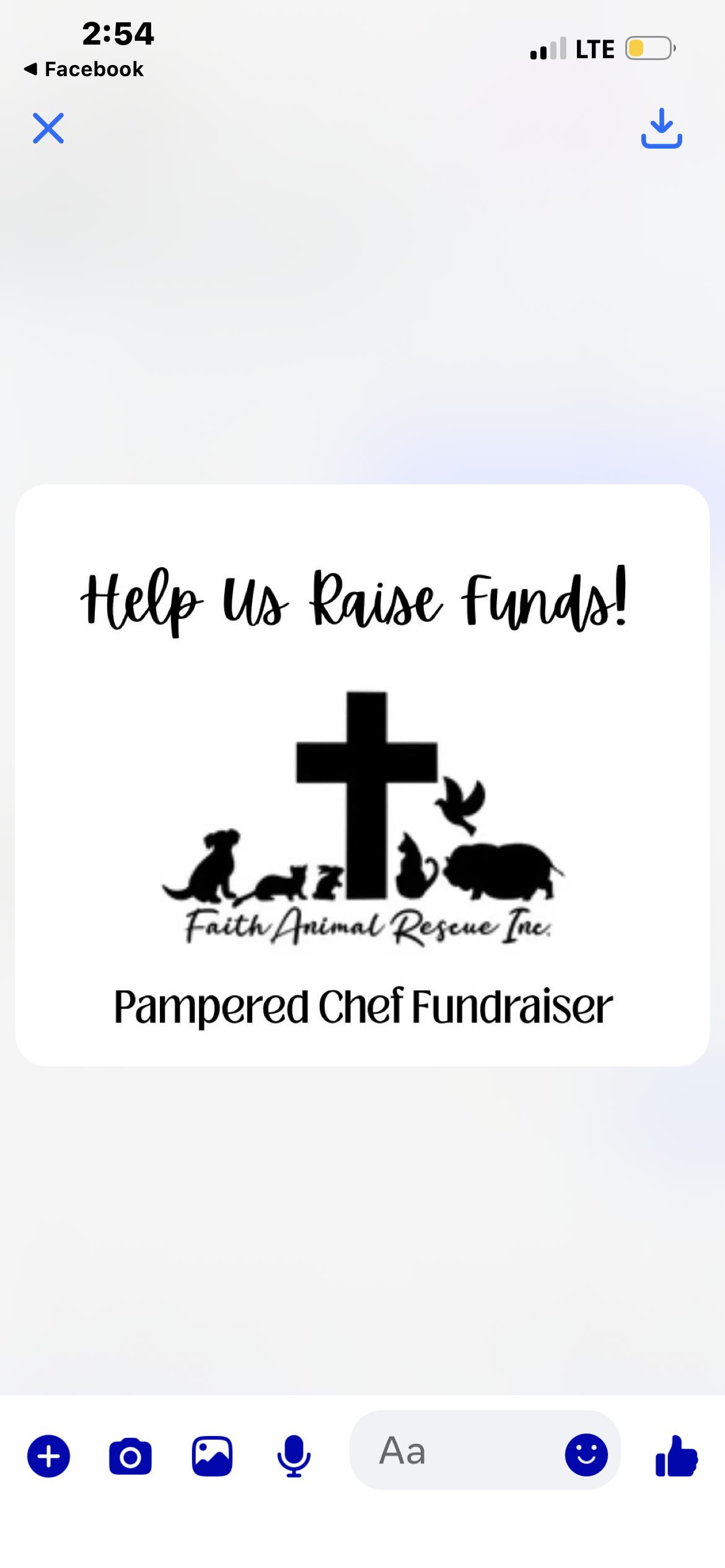 Faith Animal Rescue Pampered Chef Fundraiser — Help Us Raise Funds graphic